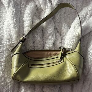 Green Leather Shoulder Bag